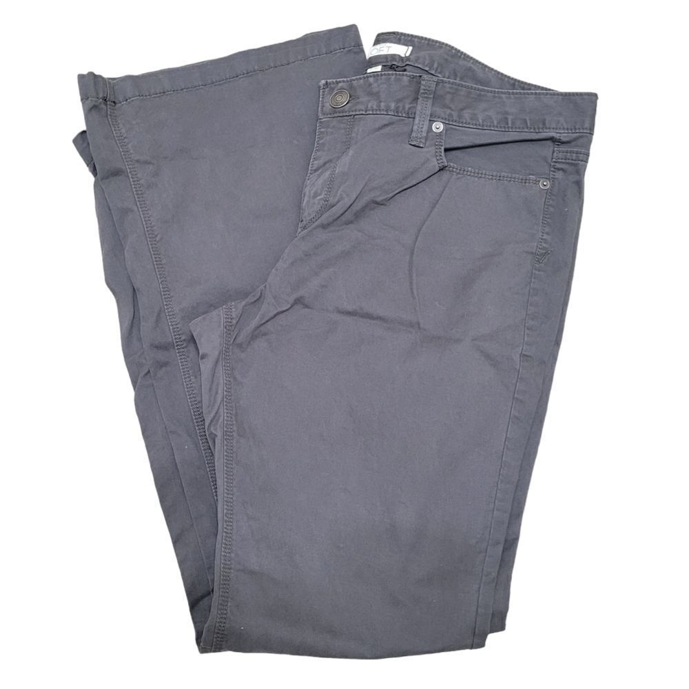 Loft grey bootcut slacks